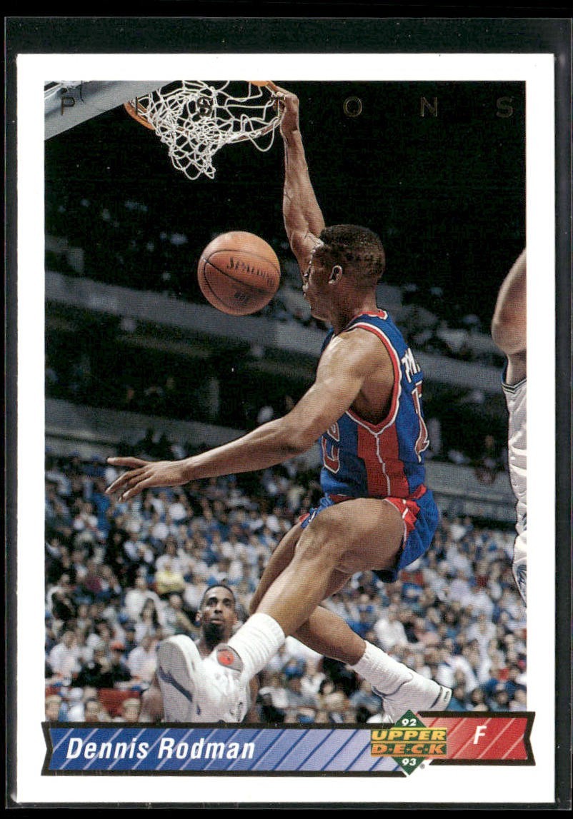 Dennis Rodman Player Lot Bundle 10 Basketball Cards DR002 Spurs Pistons Bulls back
