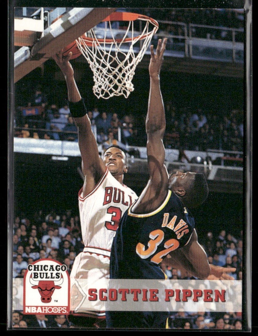 Scottie Pippen Player Lot Bundle 10 Basketball Cards SP003 Chicago Bulls back