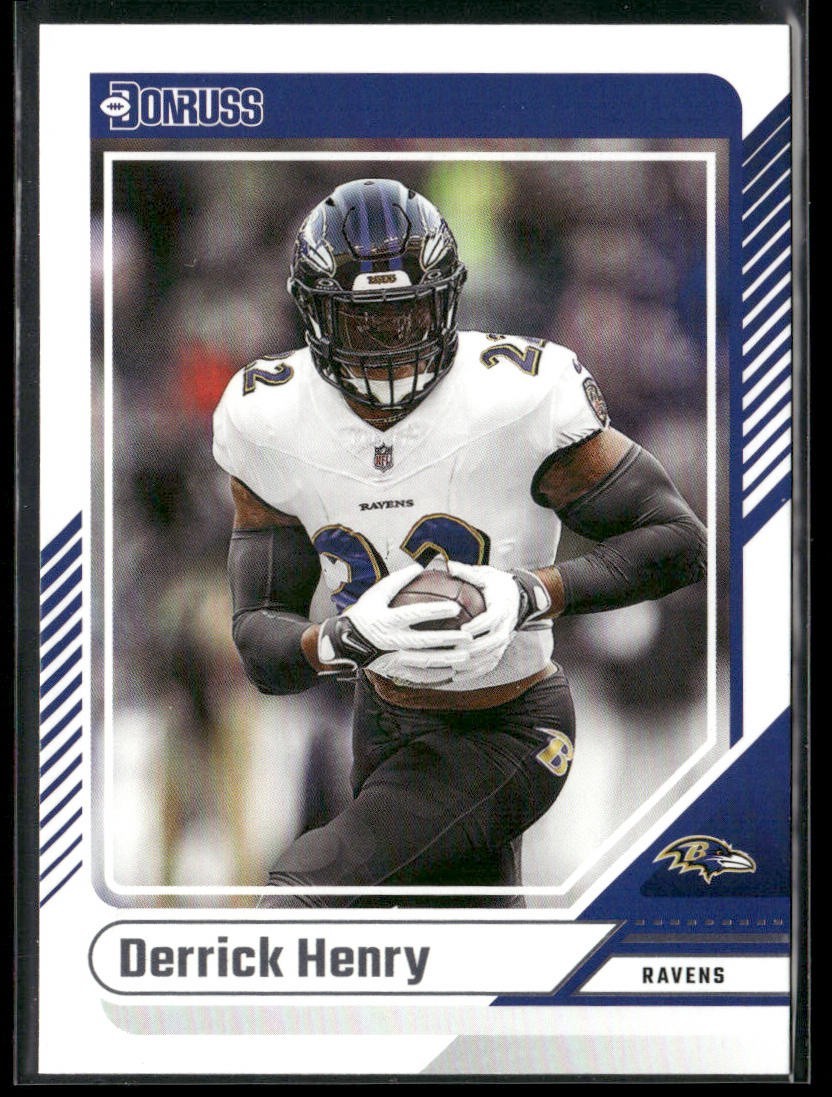 Derrick Henry Player Lot Bundle 10 Football Cards DH003 Titans Ravens back