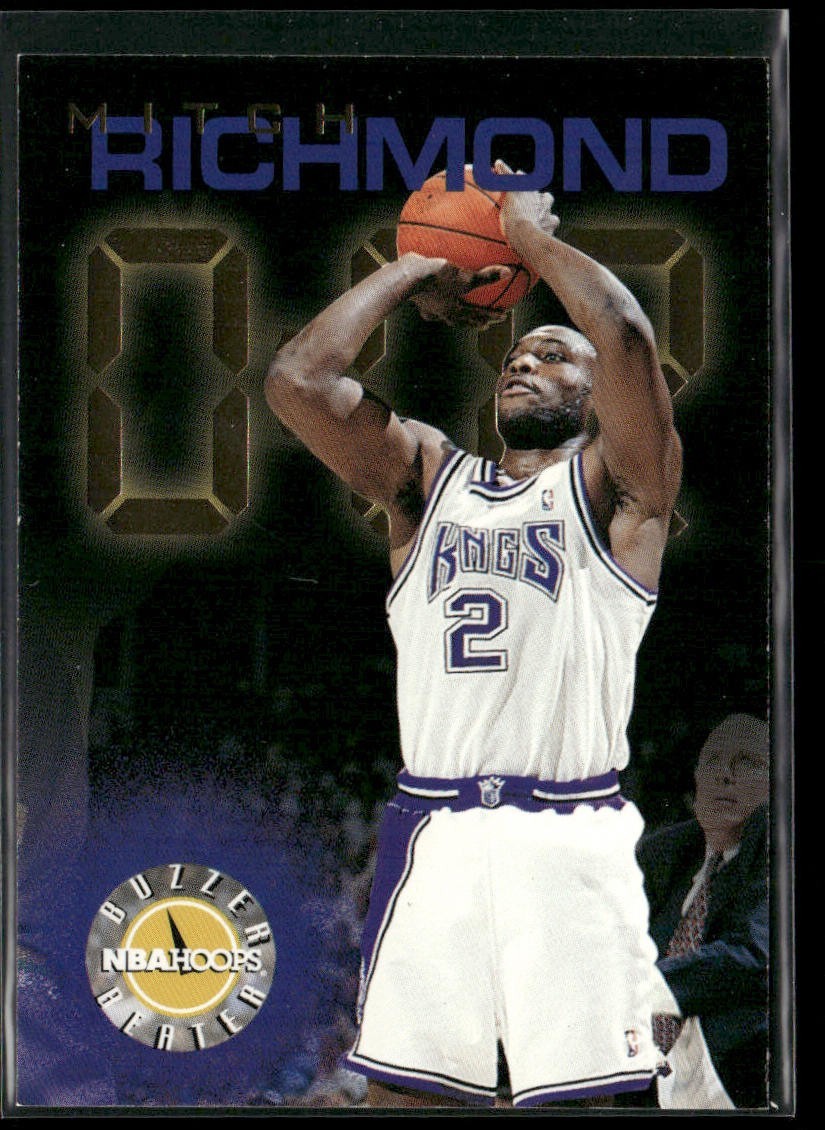 Mitch Richmond Player Lot Bundle 10 Basketball Cards MR003 Kings back