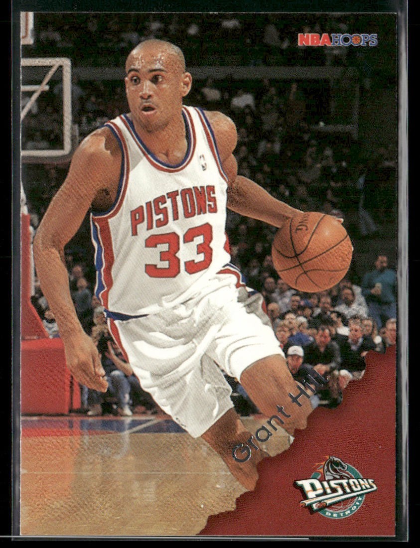 Grant Hill Player Lot Bundle 10 Basketball Cards GH001 Pistons 1 RC back