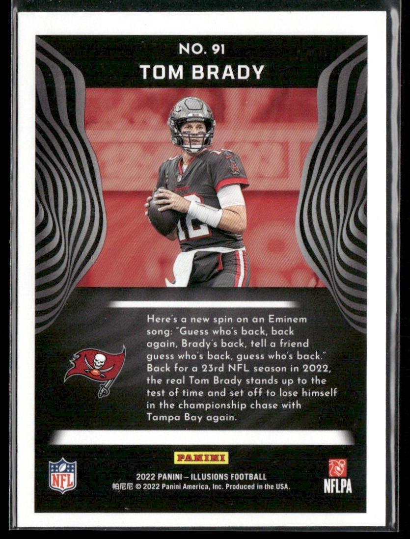 Tom Brady Player Lot Bundle 10 Different Football Cards TB001 Patriots back