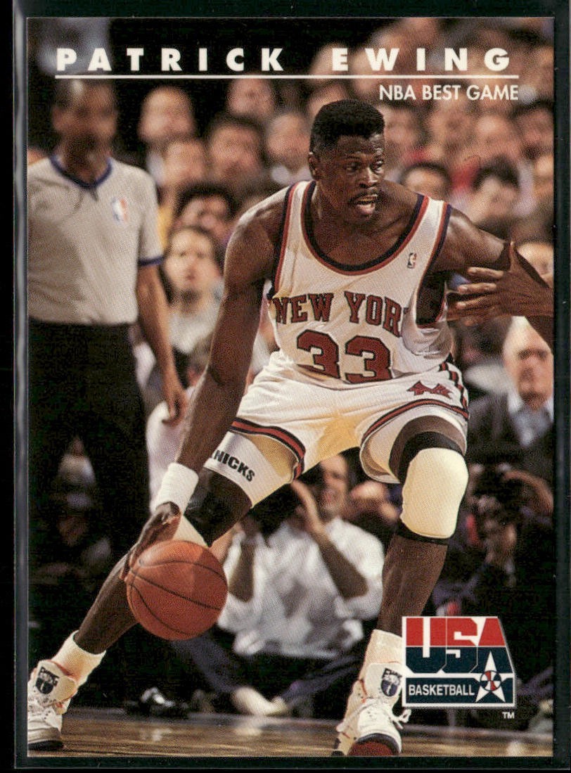 Patrick Ewing Player Lot Bundle 10 Basketball Cards PE003 New York Knicks back