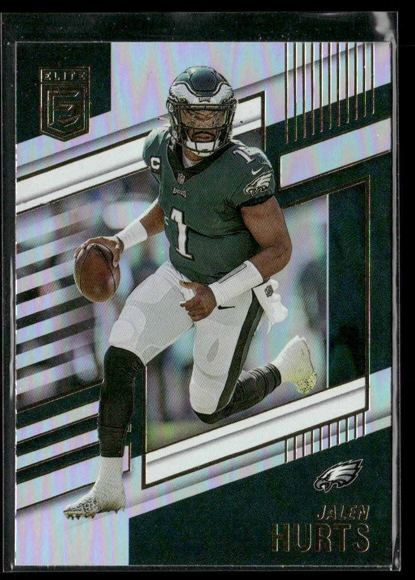 Jalen Hurts Player Lot Bundle 10 Different Football Cards JH002 Eagles back