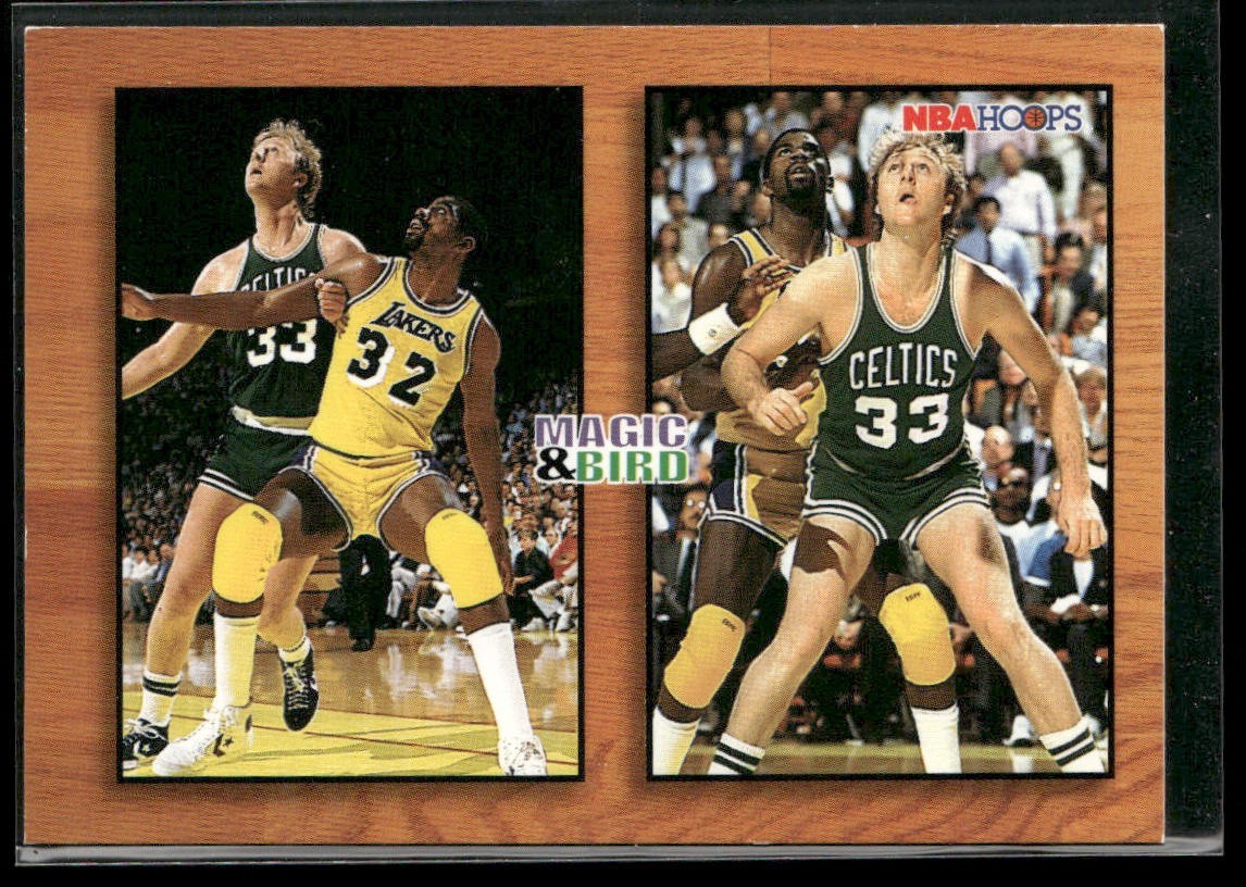 Magic Johnson Player Lot Bundle 10 Basketball Cards MJ001 Lakers back