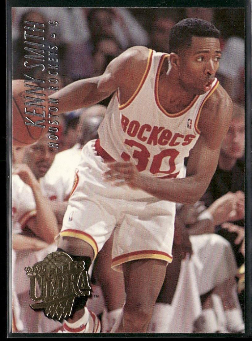 Kenny Smith Player Lot Bundle 10 Basketball Cards KS001 Rockets back