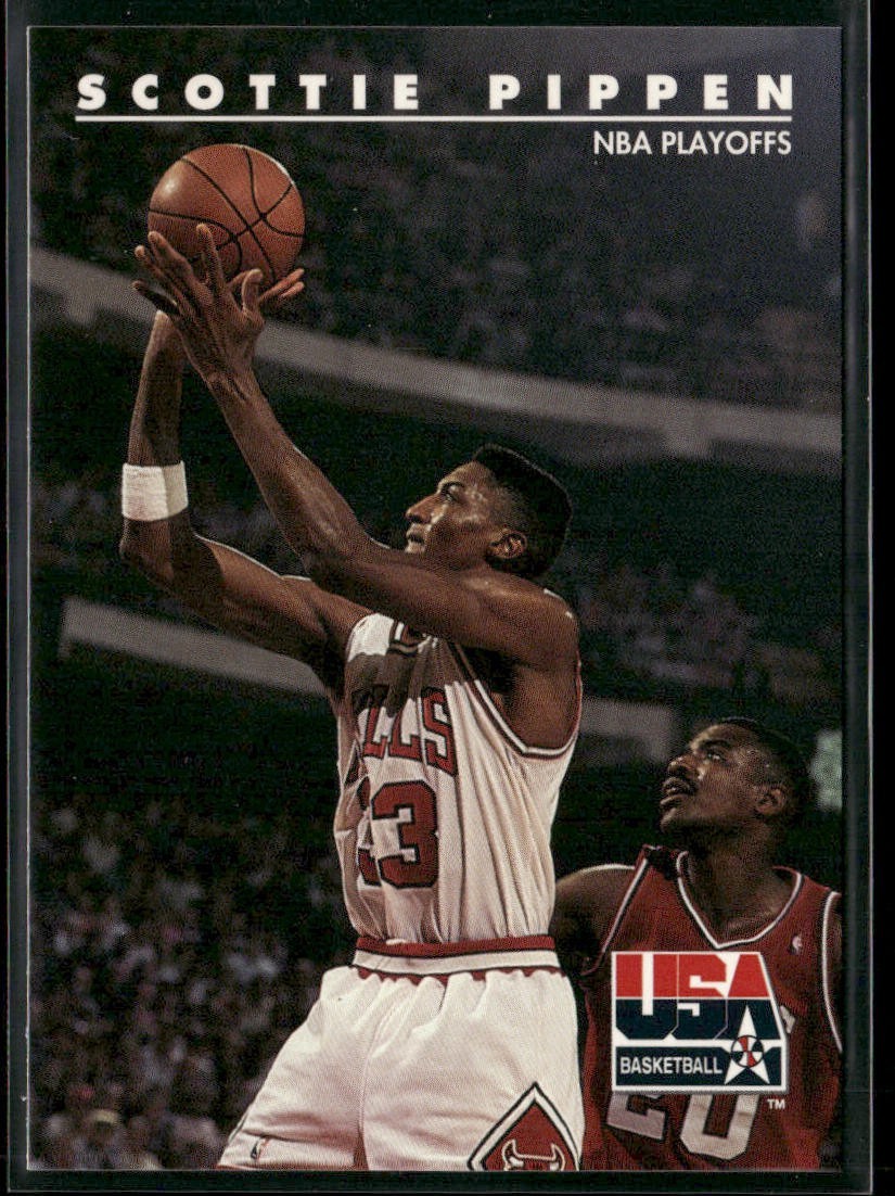 Scottie Pippen Player Lot Bundle 10 Basketball Cards SP002 Chicago Bulls back
