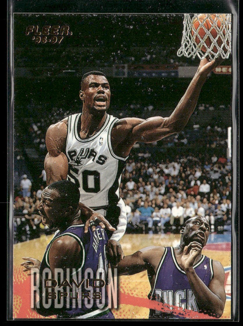 David Robinson Player Lot Bundle 10 Basketball Cards DR004 Spurs back