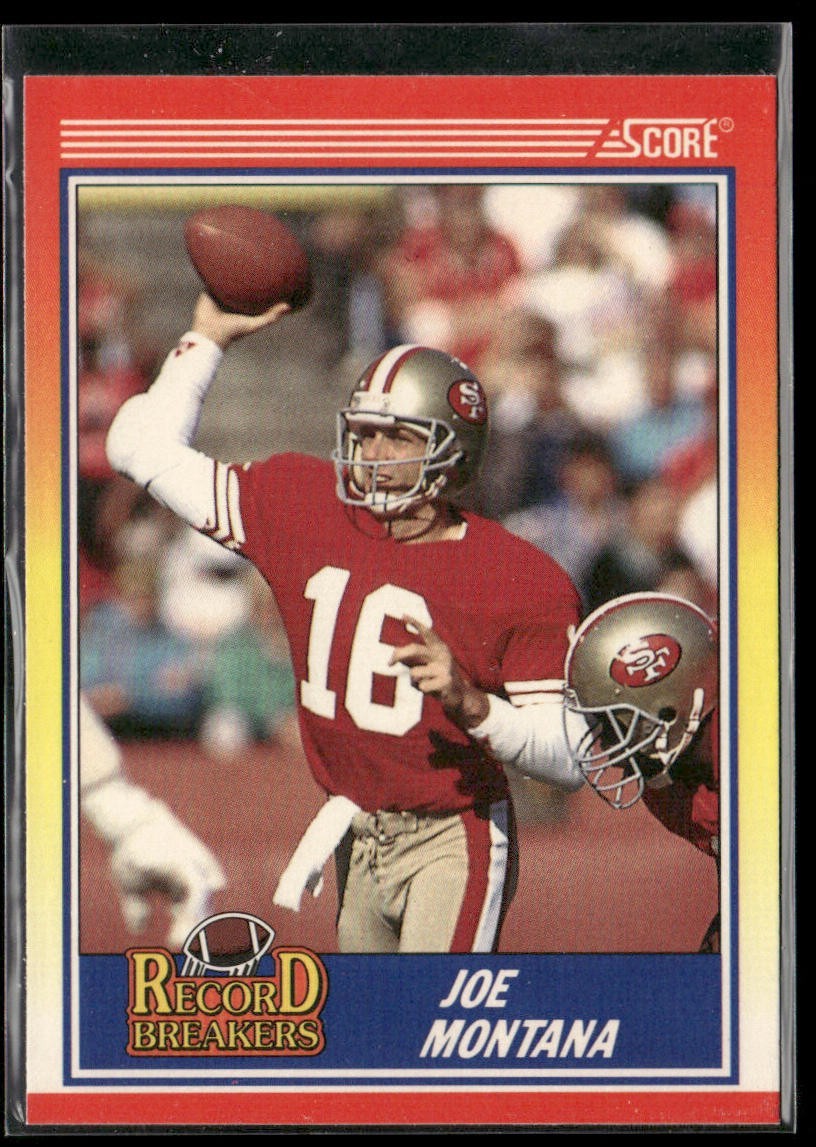 Joe Montana Player Lot Bundle 10 Different Football Cards JM006 49ers Chiefs back