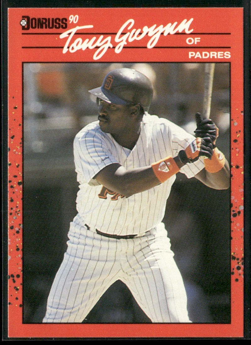 Tony Gwynn Lot Bundle 10 Different Baseball Cards TG001 Padres back