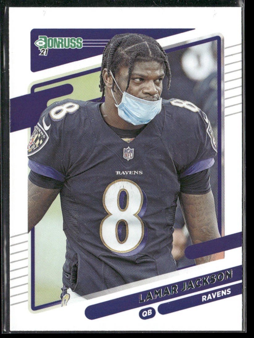Lamar Jackson Player Lot Bundle 10 Different Football Cards LJ002 Ravens back