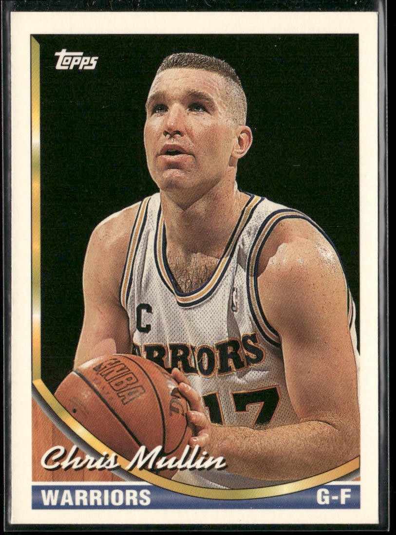 Chris Mullin Player Lot Bundle 10 Basketball Cards CM004 Warriors back
