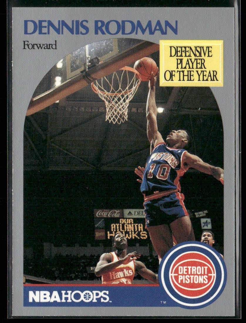 Dennis Rodman Player Lot Bundle 10 Basketball Cards DR002 Spurs Pistons Bulls back