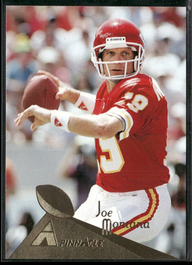 Joe Montana Player Lot Bundle 10 Different Football Cards JM001 49ers Chiefs back