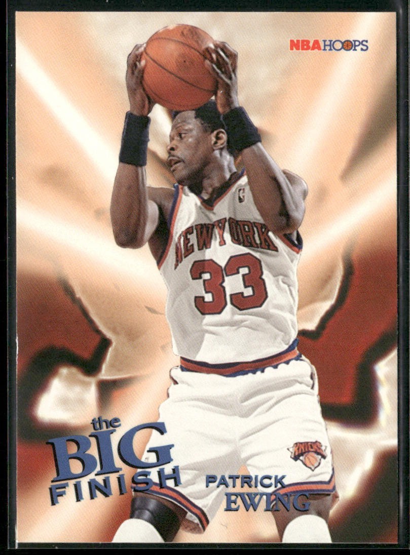 Patrick Ewing Player Lot Bundle 10 Basketball Cards PE004 New York Knicks back