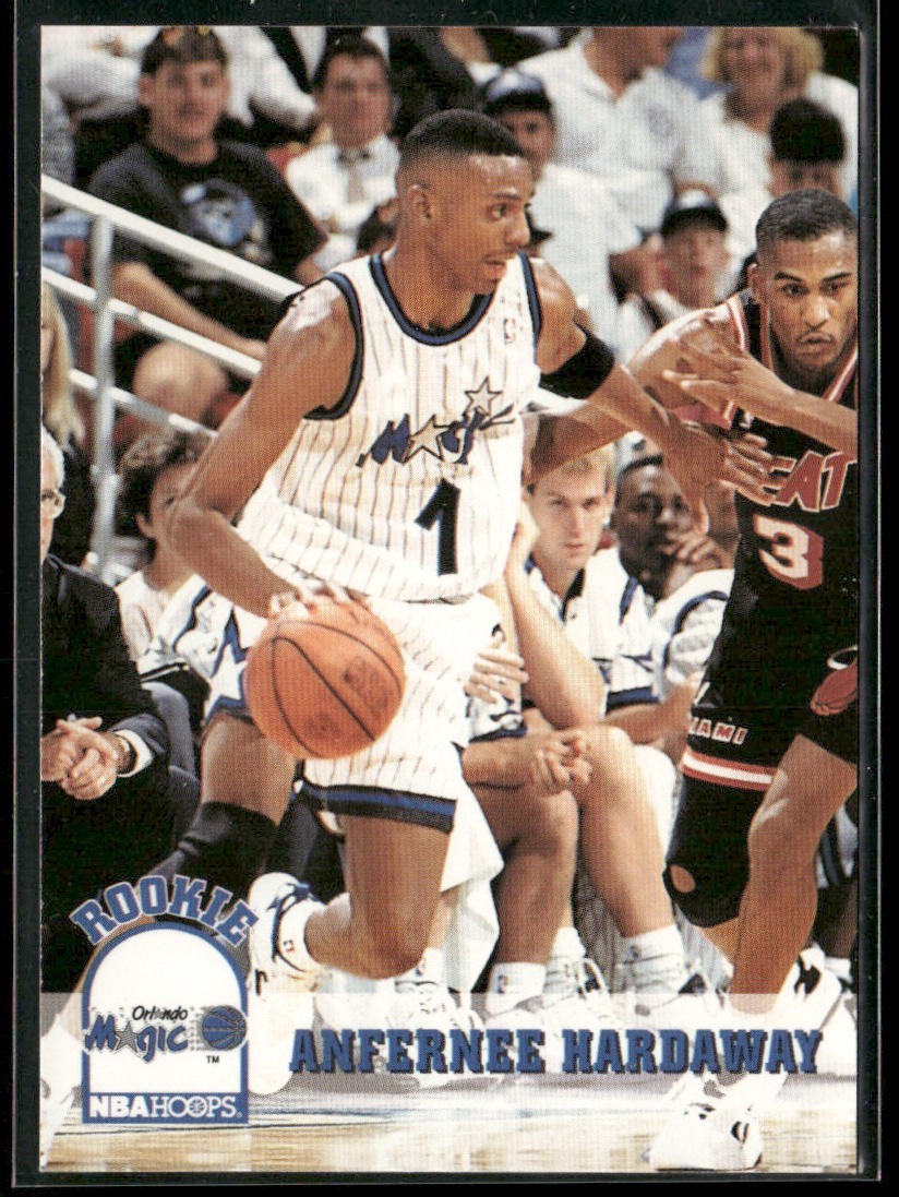Anfernee "Penny" Hardaway Player Lot Bundle 10 Basketball Cards AH001 2 RC Magic front