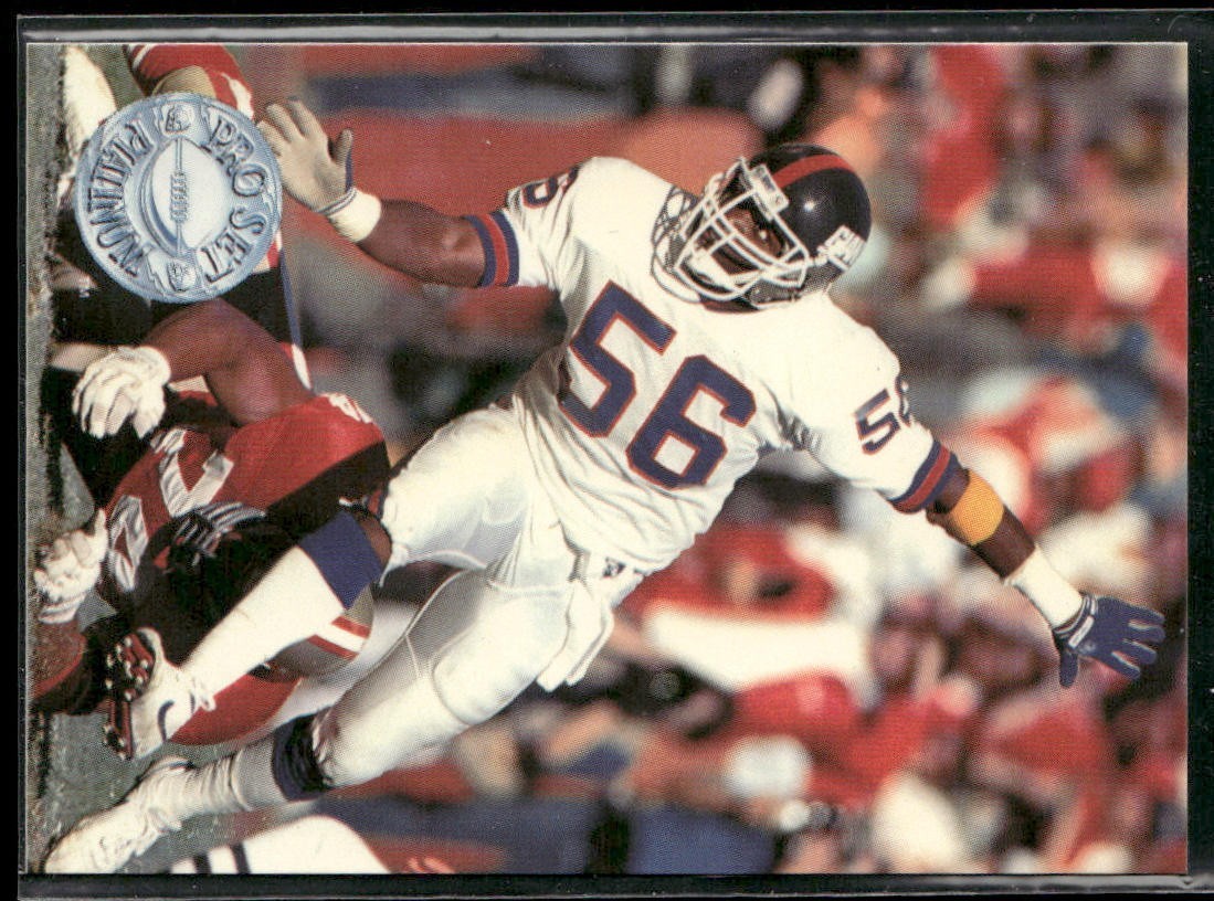 Lawrence Taylor Player Lot Bundle 10 Different Football Cards LT004 Giants back