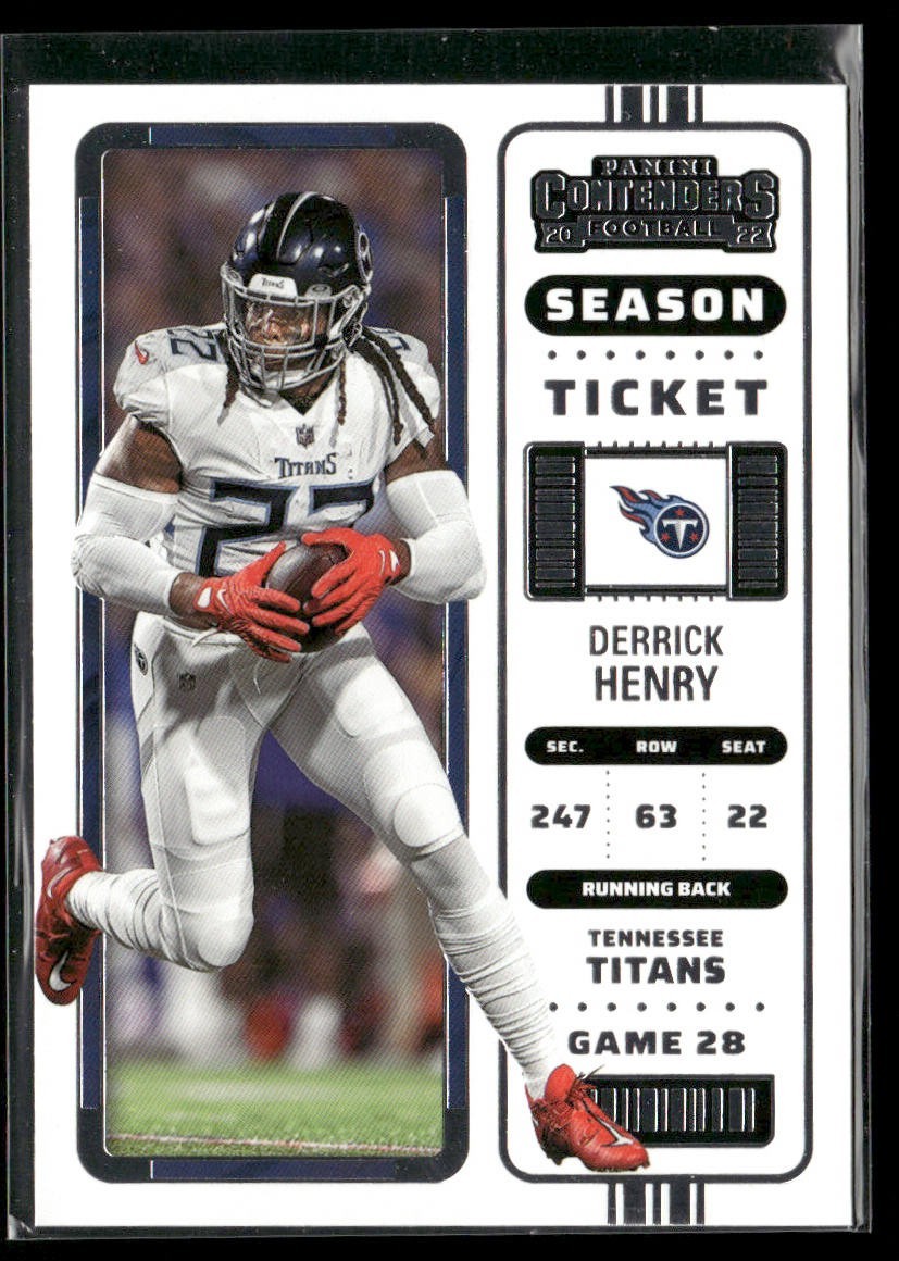Derrick Henry Player Lot Bundle 10 Different Football Cards DH001 Titans Ravens back