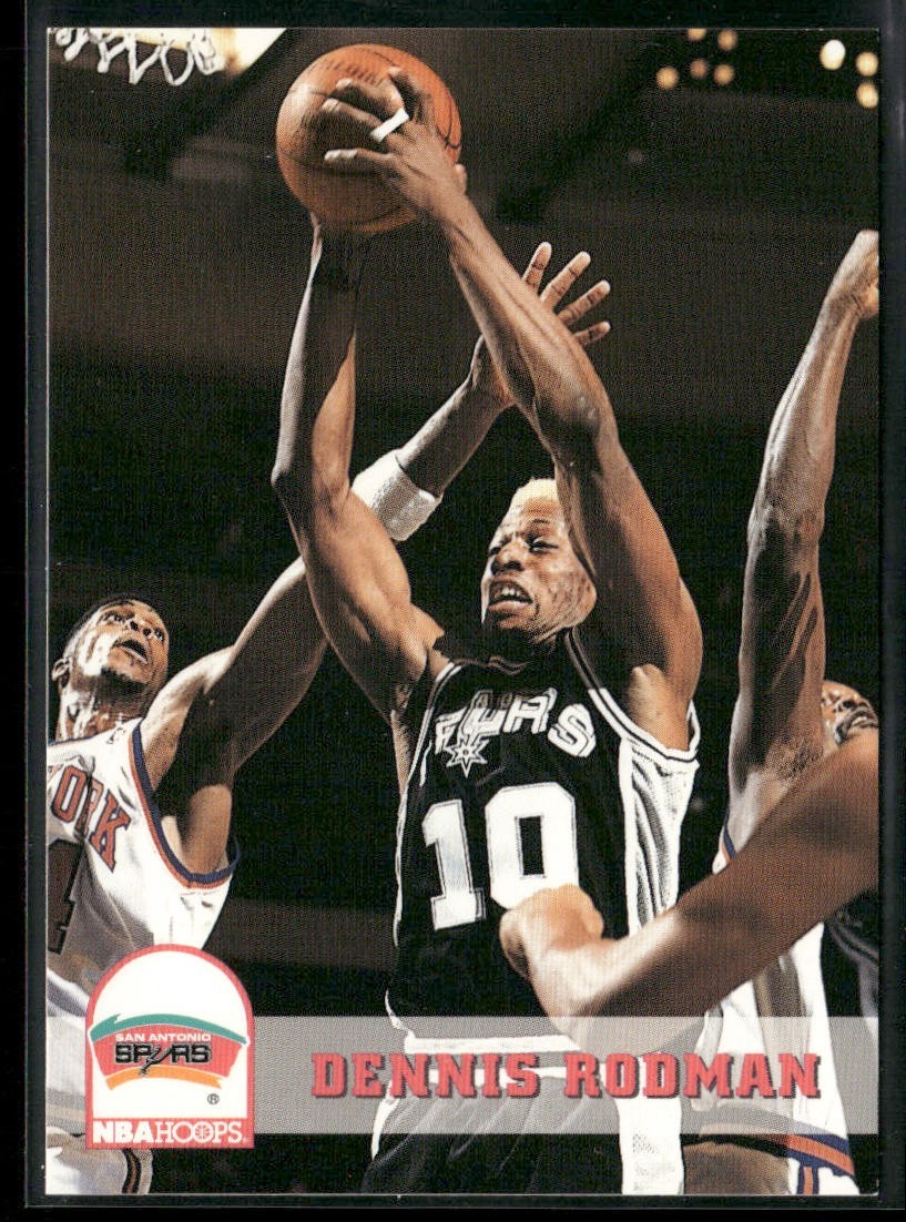 Dennis Rodman Player Lot Bundle 10 Basketball Cards DR001 Spurs Pistons Bulls back