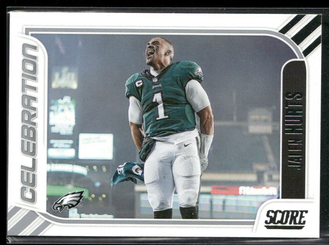 Jalen Hurts Player Lot Bundle 10 Different Football Cards JH003 Eagles back