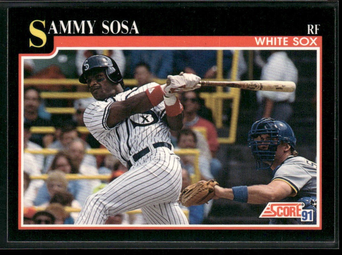 Sammy Sosa Lot Bundle 10 Different Baseball Cards SS001 Cubs back