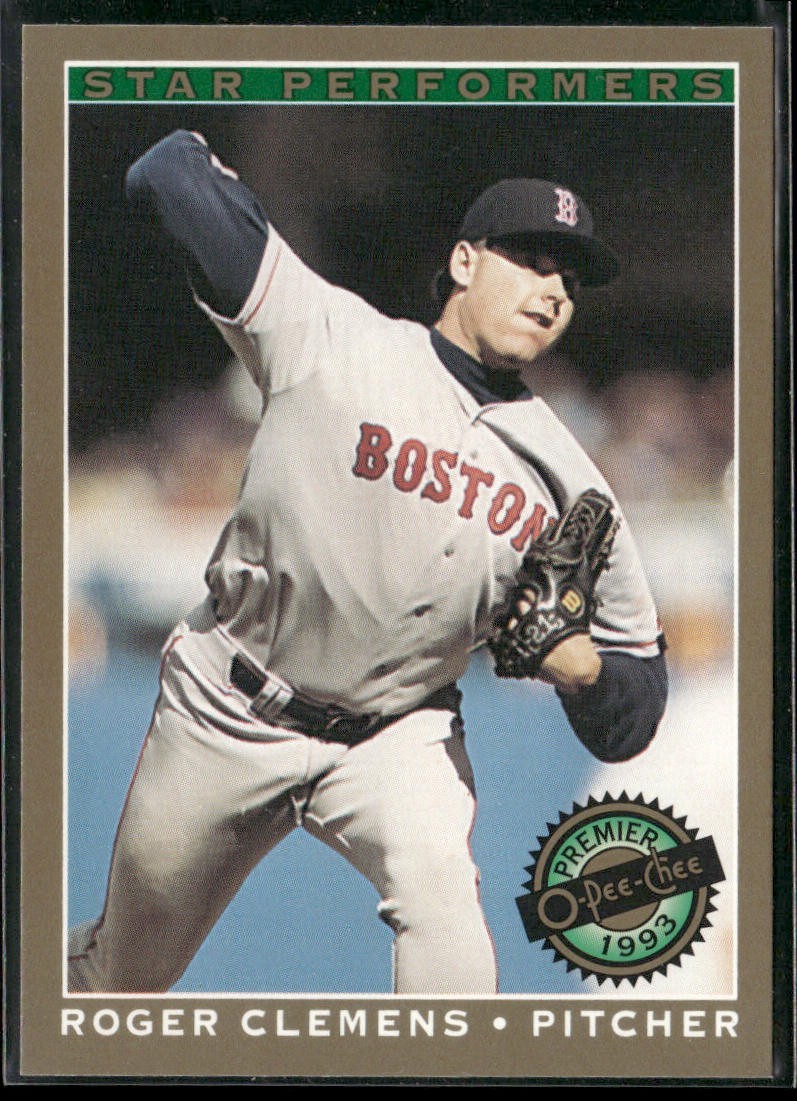 Roger Clemens Lot Bundle 10 Different Baseball Cards RC001 Red Sox Yankees back