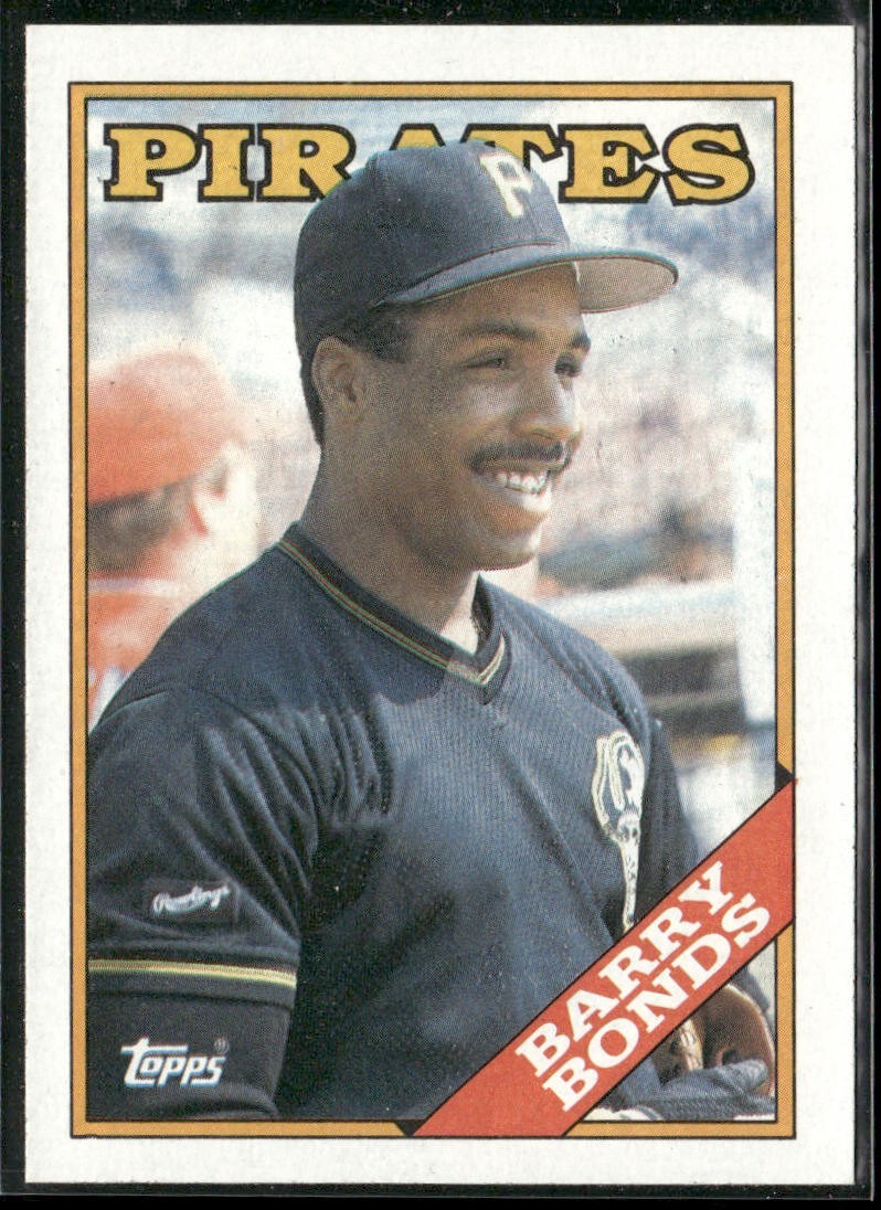Barry Bonds Player Lot Bundle 10 Different Baseball Cards BB005 Giants Pirates back