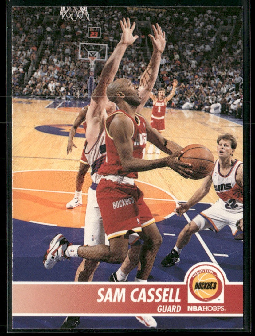 Sam Cassell Player Lot Bundle 10 Basketball Cards SC002 Rockets Nets 1 RC back