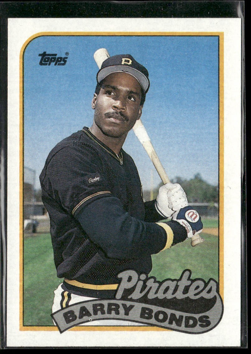 Barry Bonds Player Lot Bundle 10 Different Baseball Cards BB005 Giants Pirates back