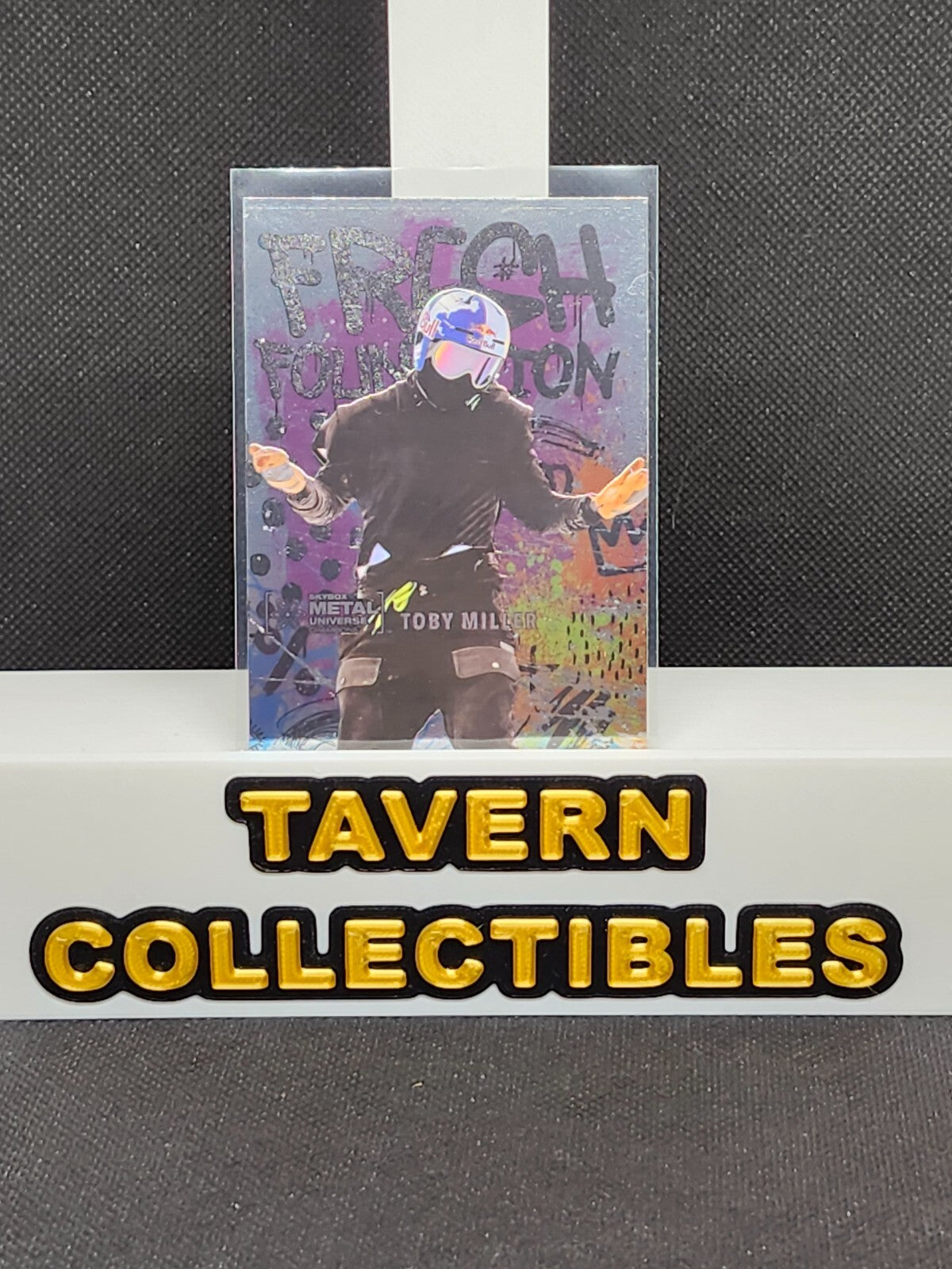 2021 Skybox Metal Universe Champions Fresh Foundation #FF49 Toby Miller RC Card front
