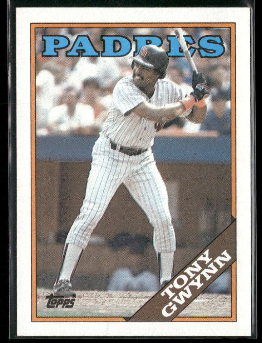Tony Gwynn Lot Bundle 10 Different Baseball Cards TG001 Padres back