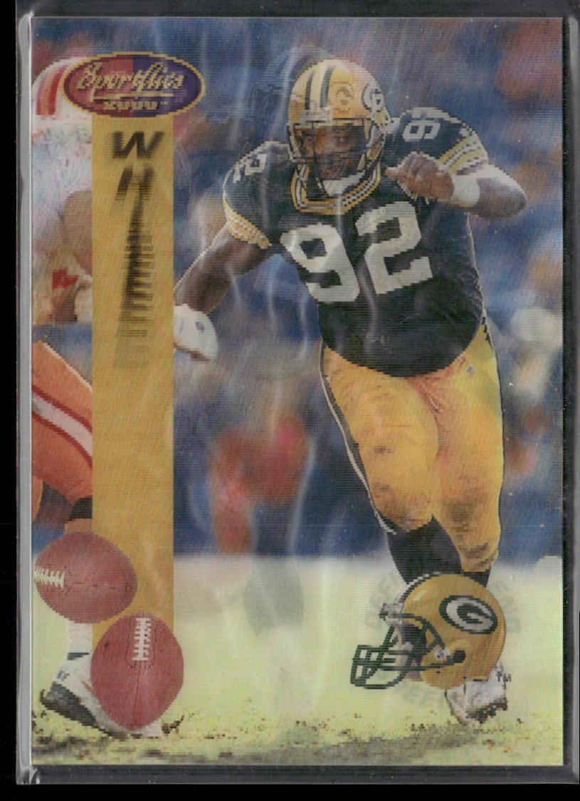 Reggie White Player Lot Bundle 10 Different Football Cards RW002 Eagles Packers back
