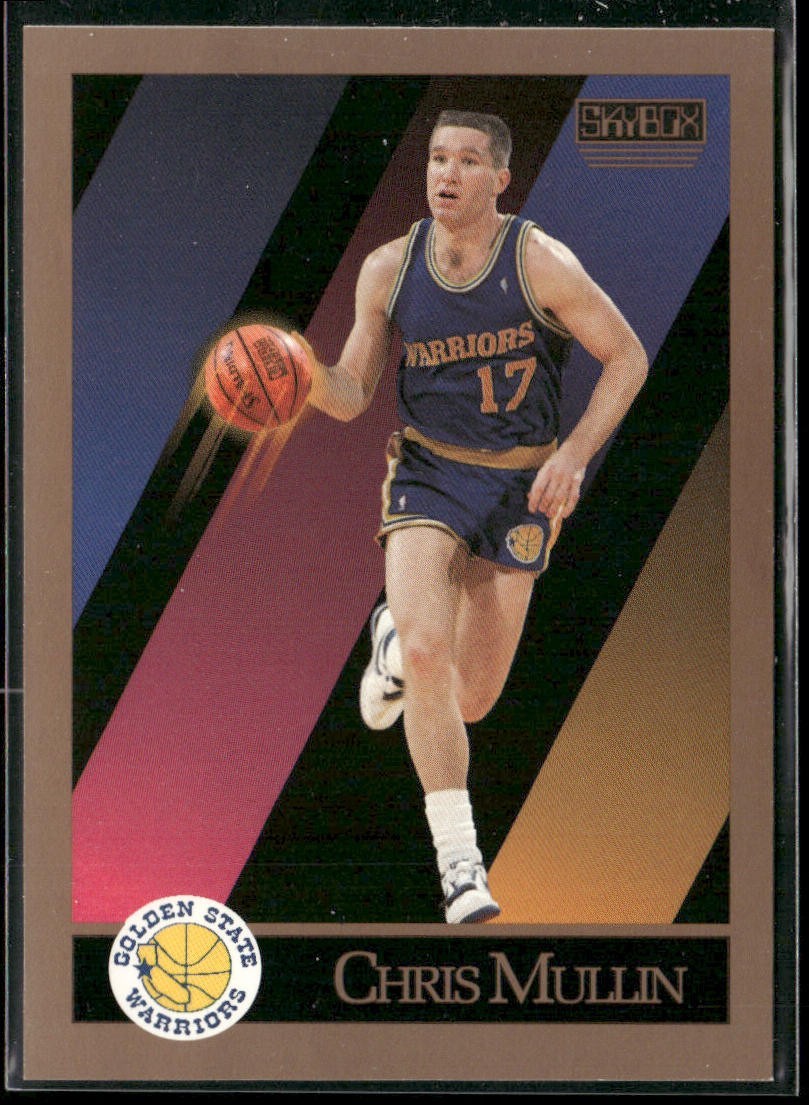 Chris Mullin Player Lot Bundle 10 Basketball Cards CM001 Warriors back