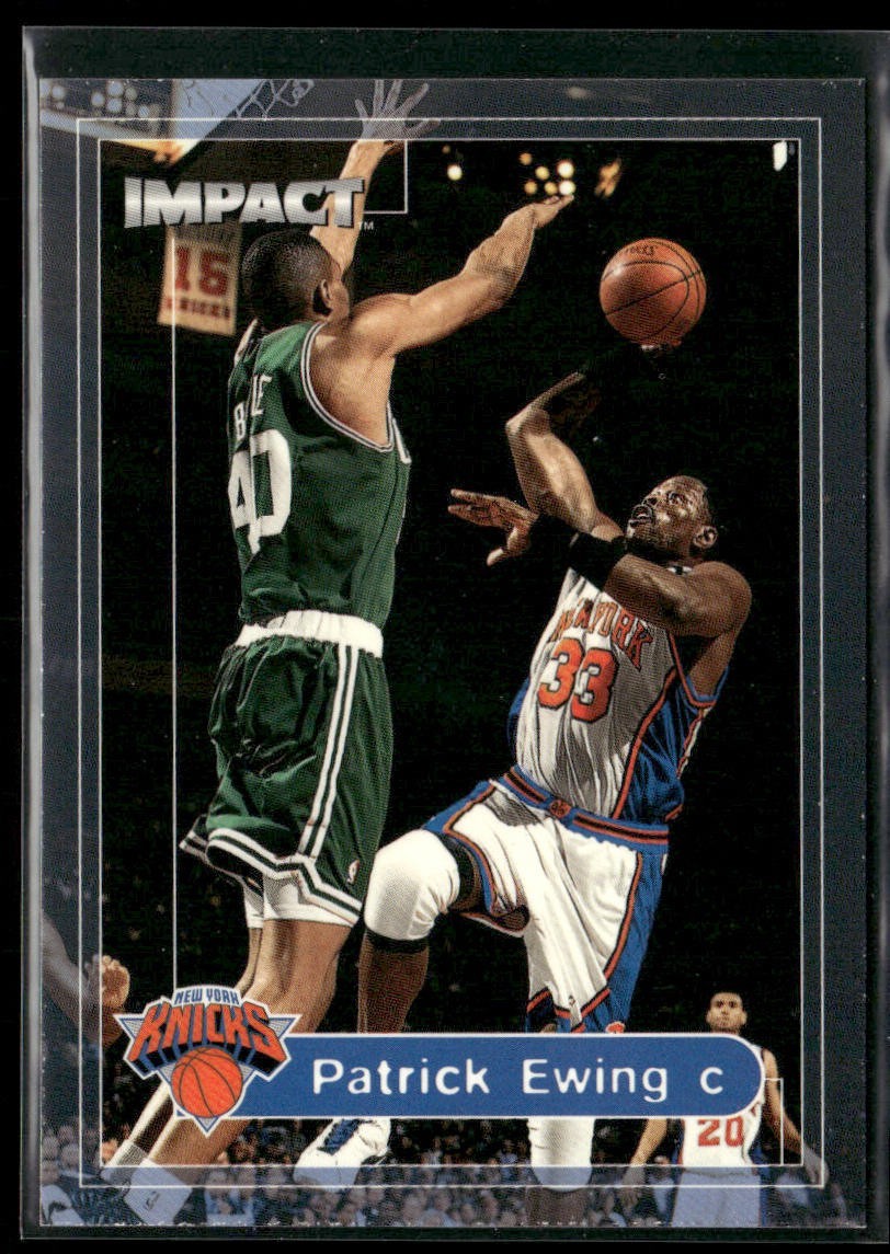 Patrick Ewing Player Lot Bundle 10 Basketball Cards PE003 New York Knicks back