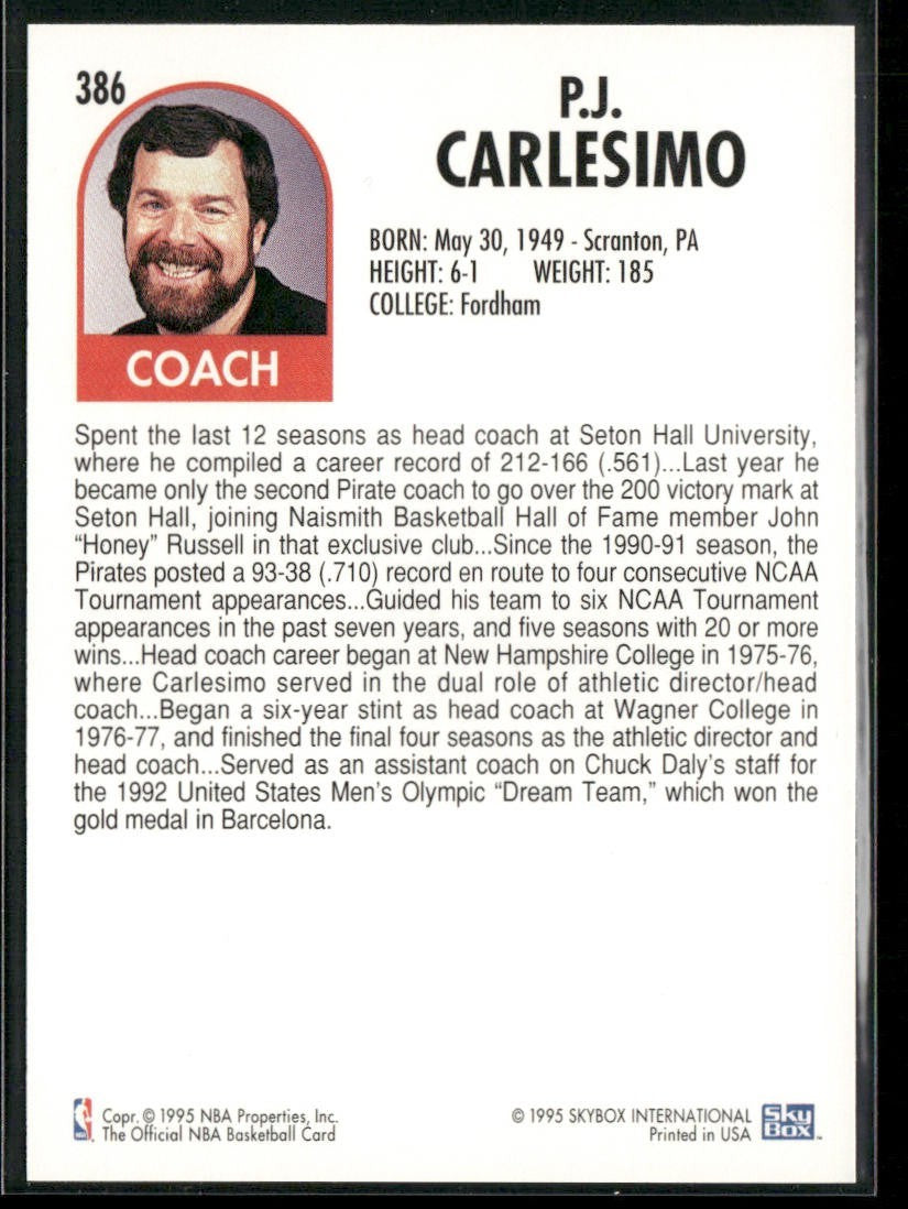 NBA Coaches Lot Bundle 10 Basketball Cards C028 Various Teams back