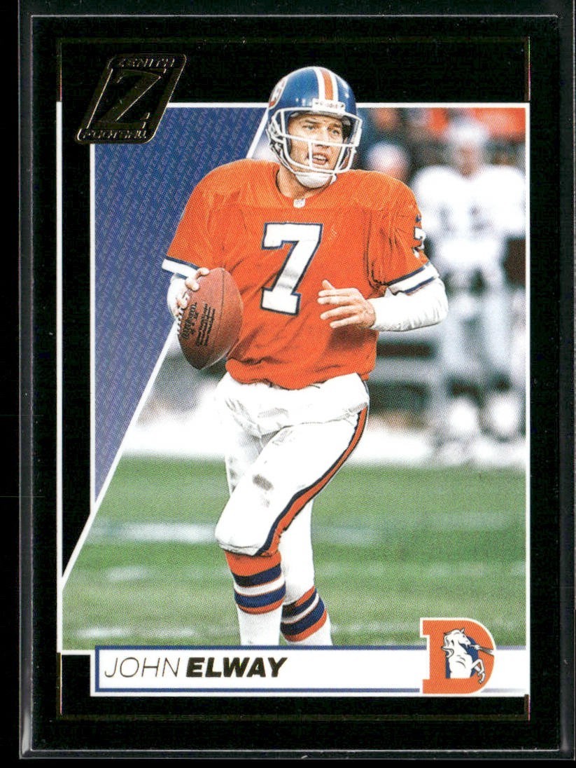 John Elway Player Lot Bundle 10 Different Football Cards JE006 Broncos back