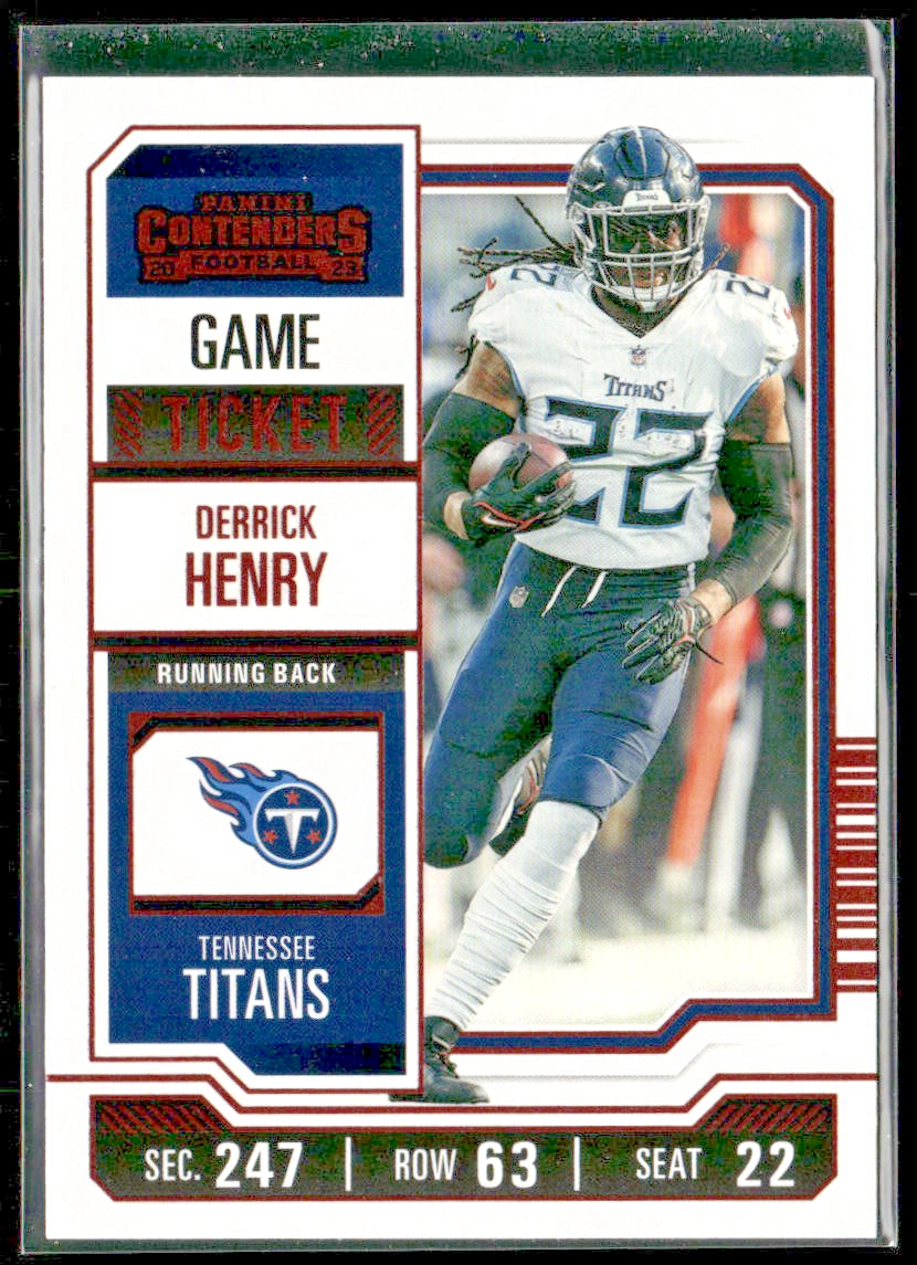 Derrick Henry Player Lot Bundle 10 Different Football Cards DH002 Titans Ravens back