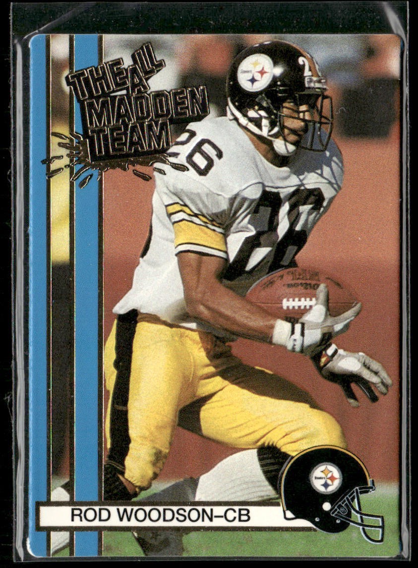 Rod Woodson Player Lot Bundle 10 Different Football Cards RW002 Steelers back