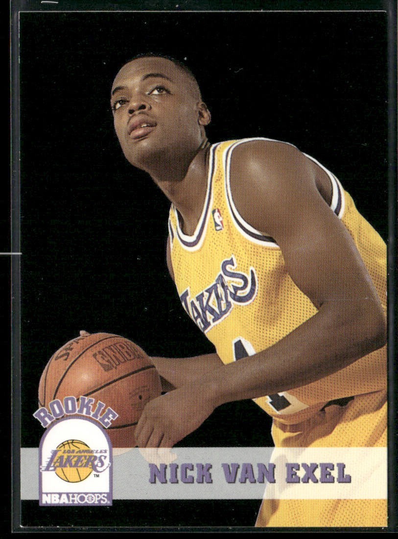 Nick Van Exel Player Lot Bundle 10 Basketball Cards NVE001 Lakers 3 RC's back