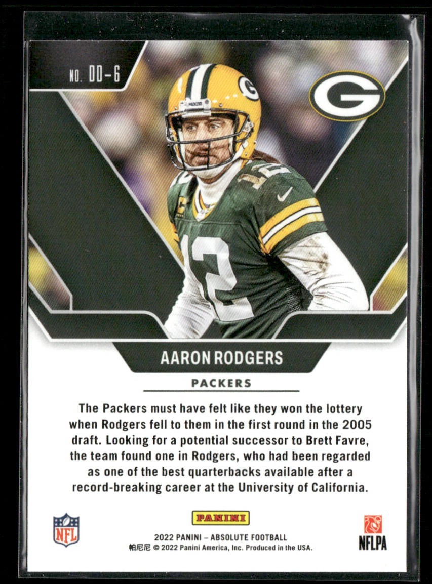 Aaron Rodgers Player Lot Bundle 10 Different Football Cards AR001 Packers Jets back