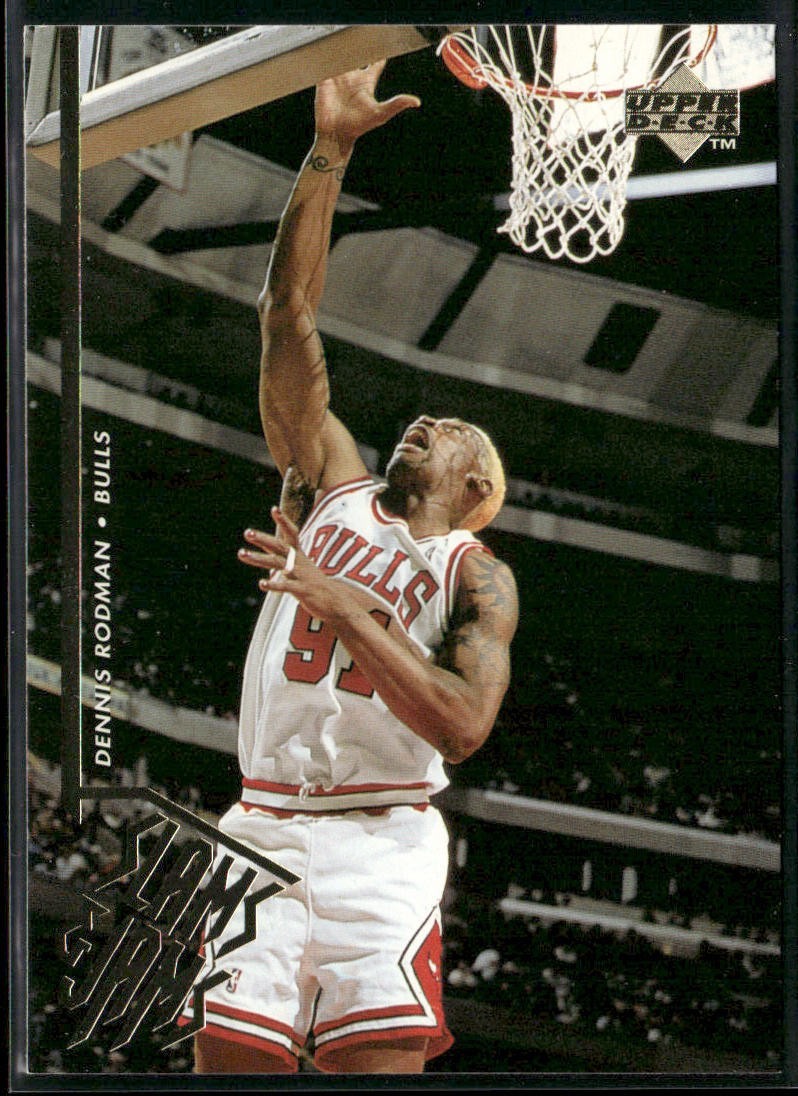 Dennis Rodman Player Lot Bundle 10 Basketball Cards DR001 Spurs Pistons Bulls back