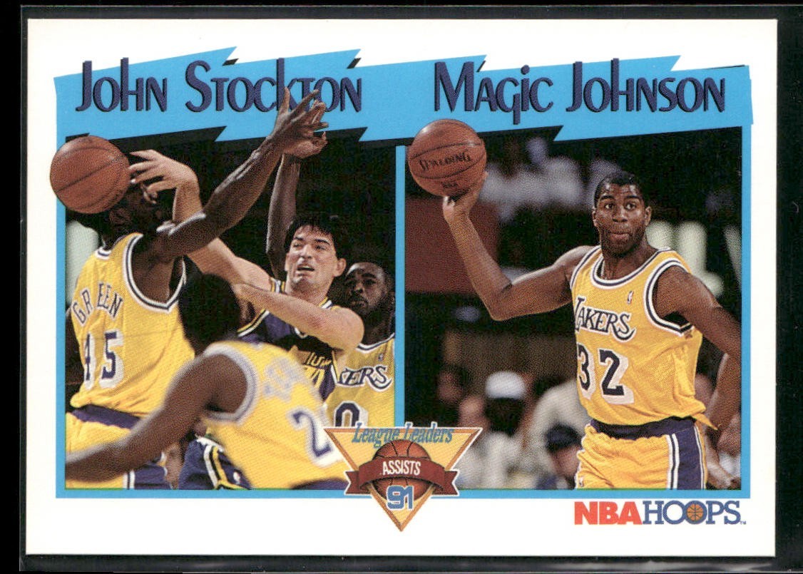 John Stockton Player Lot Bundle 10 Basketball Cards JS005 Utah Jazz back