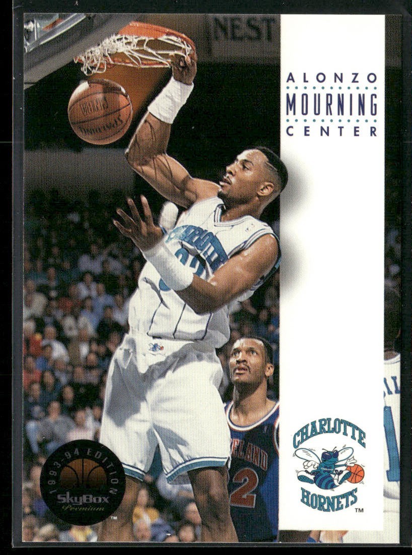 Alonzo Mourning Player Lot Bundle 10 Different Basketball Cards AM002 Heat back