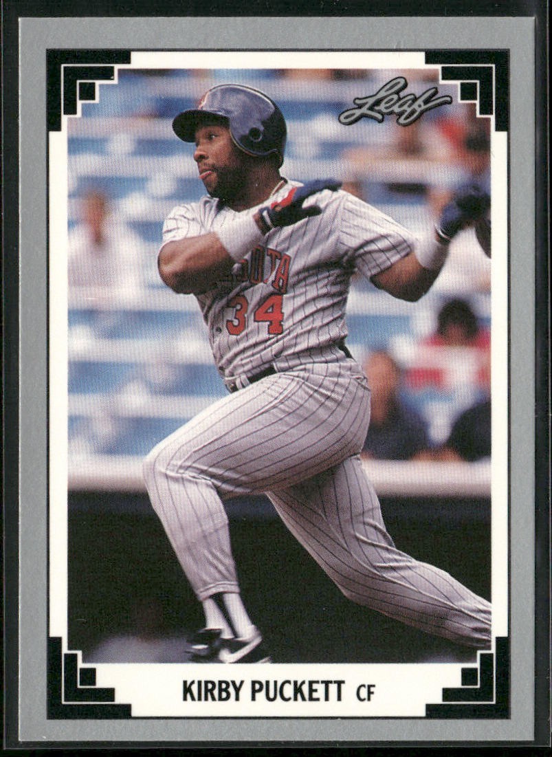 Kirby Puckett Player Lot Bundle 10 Different Baseball Cards KP001 Twins back