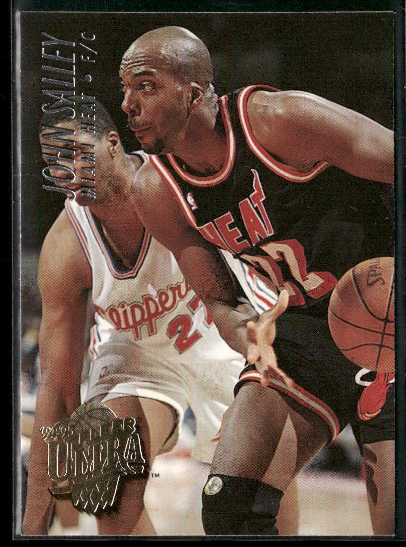 John Salley Player Lot Bundle 10 Basketball Cards JS002 Heat Pistons back