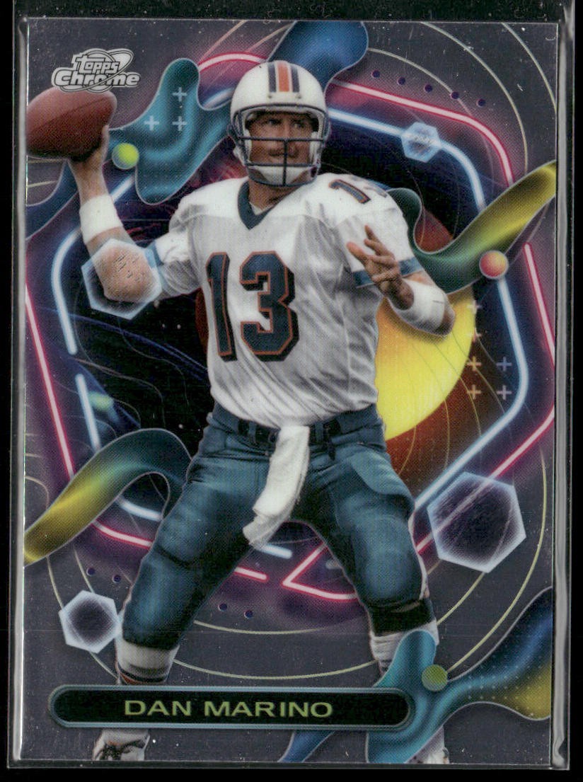 Dan Marino Player Lot Bundle 10 Different Football Cards DM007 Dolphins back