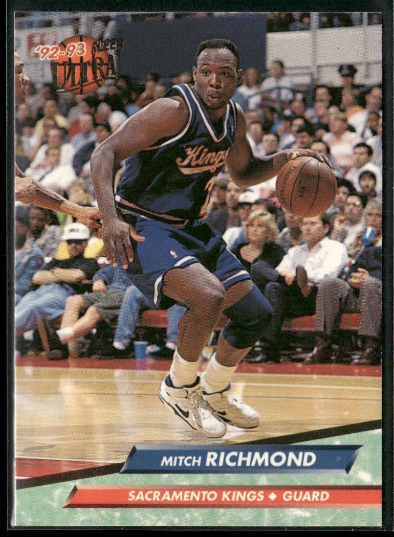 Mitch Richmond Player Lot Bundle 10 Basketball Cards MR002 Kings back