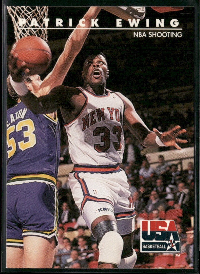 Patrick Ewing Player Lot Bundle 10 Basketball Cards PE004 New York Knicks back