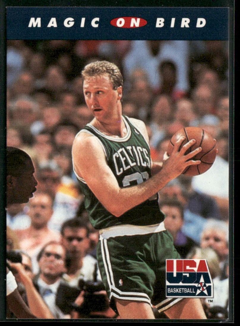 Larry Bird Player Lot Bundle 10 Basketball Cards LB001 Celtics back