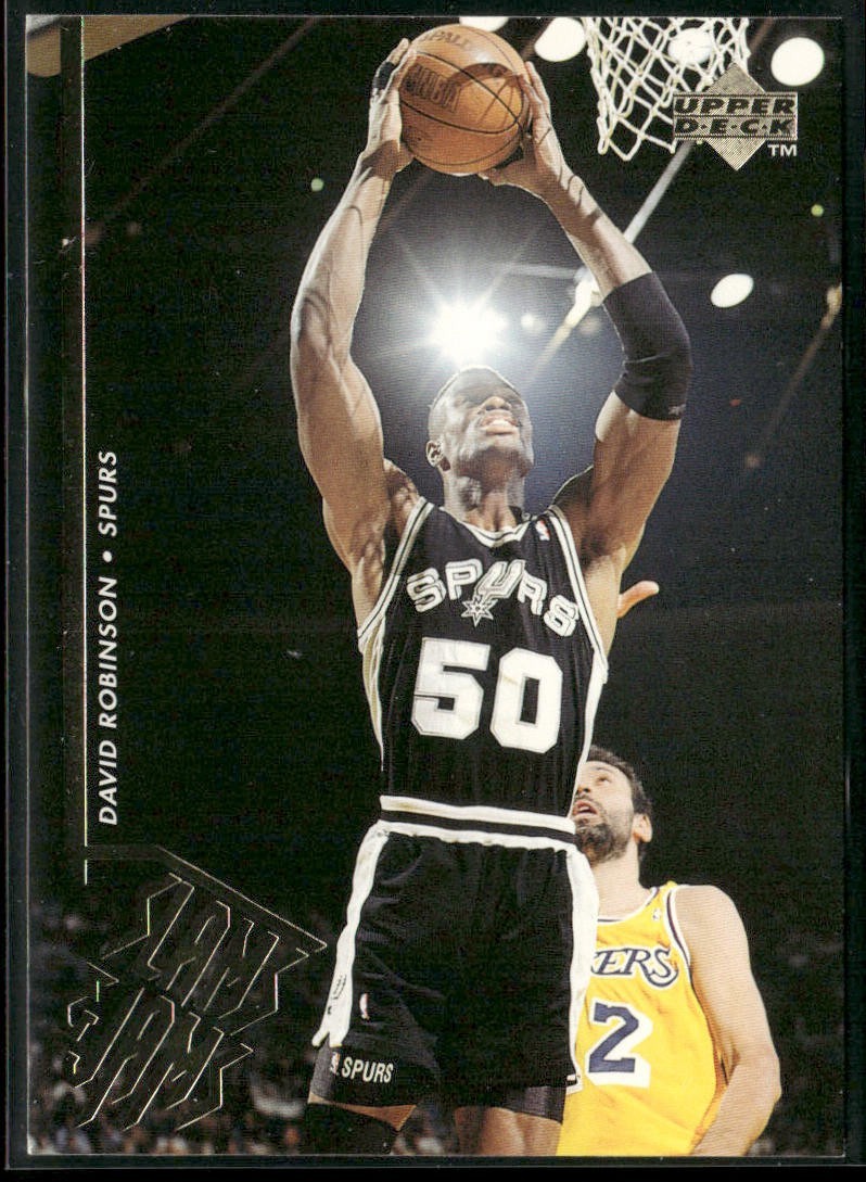 David Robinson Player Lot Bundle 10 Basketball Cards DR002 Spurs back
